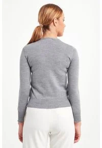 Marella Sport - Sweter wełniany Legge MARELLA MONOCHROME. Okazja: do pracy. Materiał: wełna #4