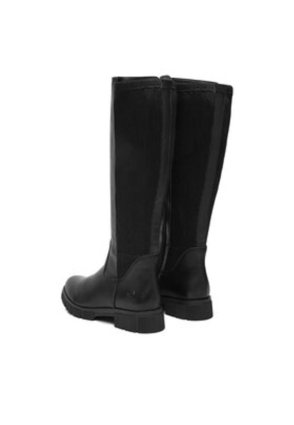 Remonte Kozaki CEO-D2S74-00 Czarny. Kolor: czarny. Materiał: skóra