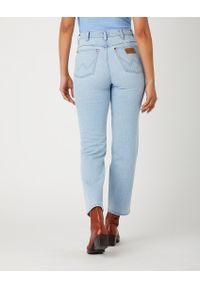 Wrangler - WRANGLER damskie spodnie jeansowe WIDE WEST BRIGHT CLOUD #5