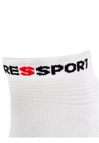 Compressport Skarpety Niskie Unisex Pro Racing Socks V4.0 Run Low XU00047B Biały. Kolor: biały. Materiał: poliamid, materiał. Sport: bieganie #2