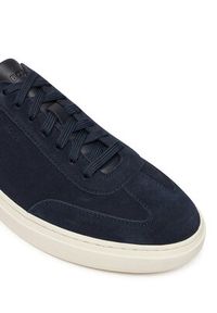 BOSS Sneakersy Kieran 50548715 Granatowy. Kolor: niebieski. Materiał: skóra, zamsz #4