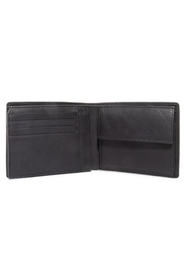 Strellson Duży Portfel Męski Bill Fold H7 4010002740 Czarny. Kolor: czarny. Materiał: skóra, nubuk