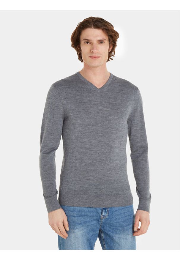 Sweter Calvin Klein. Kolor: szary