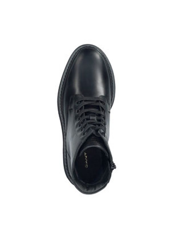 GANT - Gant Trapery 31531116 Czarny. Kolor: czarny. Materiał: skóra