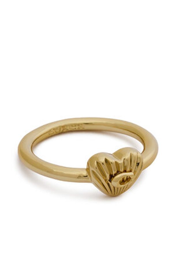 Coach Pierścionek 37527627 Złoty. Materiał: metalowe. Kolor: złoty