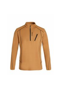 Polar z zamkiem błyskawicznym 1/4 Protest Humans. Kolor: wielokolorowy, brązowy, pomarańczowy. Materiał: polar. Sezon: zima. Sport: narciarstwo #1