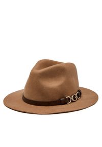 Guess Kapelusz Dagan (SB) Headwear AW5067 WOL01 Beżowy. Kolor: beżowy. Materiał: materiał #1