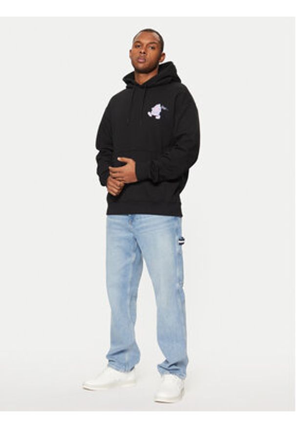 Hugo - HUGO Bluza Namiko 50532264 Czarny Regular Fit. Kolor: czarny. Materiał: bawełna