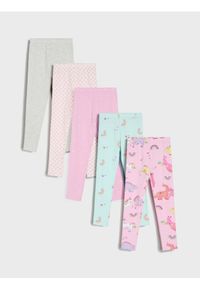 Sinsay - Wzorzyste legginsy 5 pack - wielobarwny