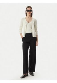 Calvin Klein Kardigan LV044G303G Kremowy Regular Fit. Kolor: kremowy. Materiał: bawełna #3