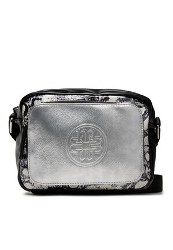 Torebka Monnari - BAG2180-022 Srebrny. Kolor: srebrny. Materiał: skórzane