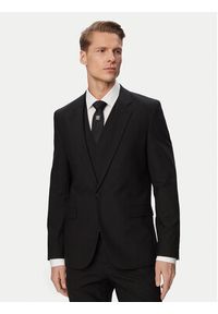 Hugo - HUGO Garnitur Arti/Hesten242V1X 50547341 Czarny Extra Slim Fit. Kolor: czarny. Materiał: syntetyk #6