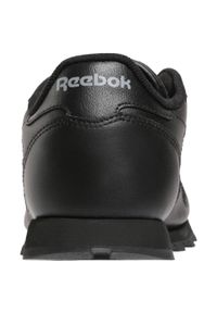 Buty do chodzenia dla dzieci Reebok Classic Leather. Zapięcie: sznurówki. Kolor: czarny. Materiał: guma, tkanina, materiał, skóra, syntetyk. Szerokość cholewki: normalna. Model: Reebok Classic. Sport: turystyka piesza #2