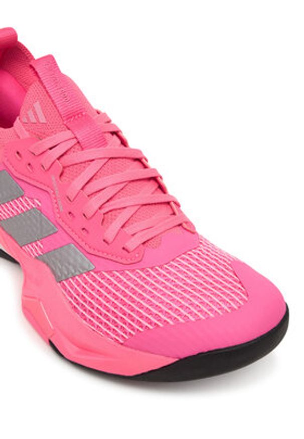 Adidas - adidas Buty na siłownię Rapidmove Adv 2 JQ3939 Różowy. Kolor: różowy. Materiał: materiał. Sport: fitness