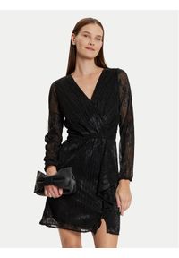 Morgan Sukienka koktajlowa 242-RNOYA.F Czarny Slim Fit. Kolor: czarny. Materiał: syntetyk. Styl: wizytowy #1