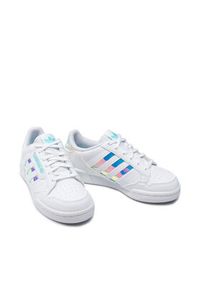 Adidas - adidas Sneakersy Continental 80 Stripes J GZ3255 Biały. Kolor: biały. Materiał: skóra #4