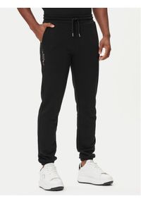 Karl Lagerfeld - KARL LAGERFELD Spodnie dresowe 705062 554942 Czarny Regular Fit. Kolor: czarny. Materiał: bawełna