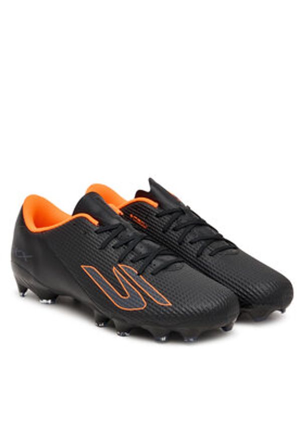 skechers - Skechers Buty do piłki nożnej Gold Fg 252116 BKOR Czarny. Kolor: czarny. Materiał: skóra