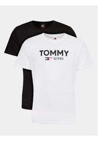 Tommy Jeans Komplet 2 t-shirtów Dna DM0DM18863 Kolorowy Slim Fit. Materiał: bawełna. Wzór: kolorowy #1