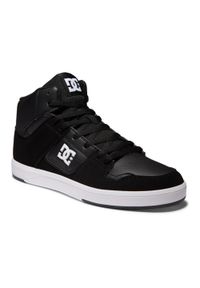 DC Shoes - Buty dla Mężczyzn DC CURE Czarny. Kolor: szary. Materiał: syntetyk, skóra, poliester, materiał. Szerokość cholewki: normalna