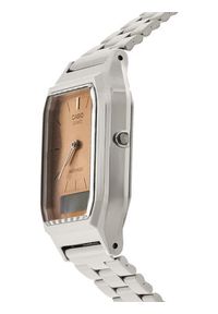 Casio Zegarek Vintage AQ-230A-4AMQYES Srebrny. Kolor: srebrny. Styl: vintage #5