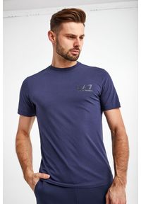 EA7 Emporio Armani - T-shirt EA7 EMPORIO ARMANI. Długość rękawa: krótki rękaw. Długość: krótkie. Wzór: nadruk #1