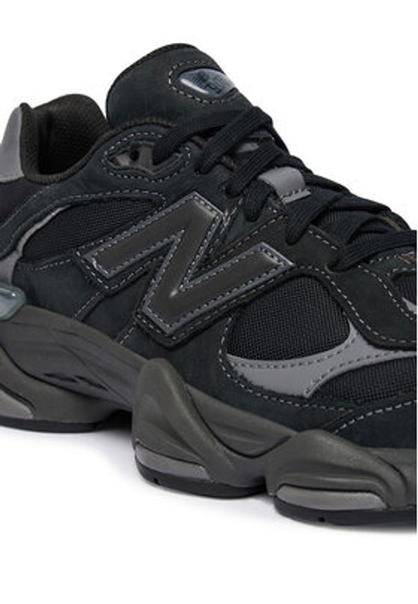 New Balance Sneakersy U906079E Czarny. Kolor: czarny. Materiał: zamsz, skóra