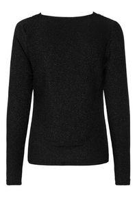 only - ONLY Bluzka Rich 15360265 Czarny Regular Fit. Kolor: czarny. Materiał: syntetyk #7