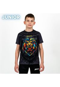 KNOCKOUT - Knockout Lion Koszulka. Kolor: czarny. Sport: kolarstwo #1