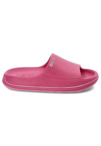 Big-Star - Różowe Klapki Big Star Wygodne Obuwie Damskie. Okazja: na plażę, na co dzień. Kolor: różowy. Materiał: tworzywo sztuczne, materiał. Sezon: lato. Styl: casual, elegancki #3
