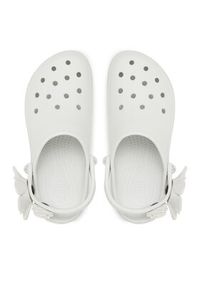 Crocs Klapki Classic Bouquet Platform Clog 211292 Biały. Kolor: biały. Obcas: na platformie
