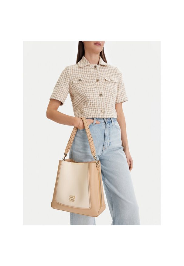 Torebka Nine West. Kolor: beżowy