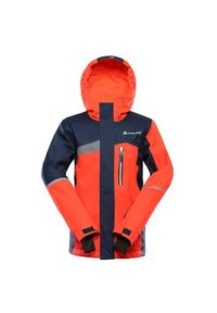 ALPINE PRO - Kurtka dziecięca narciarska snowboardowa 10.000 Alpine Pro Dearo 2. Kolor: czerwony. Sezon: zima. Sport: narciarstwo, snowboard #1
