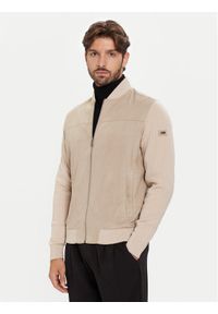 Bugatti Kurtka bomber 7600-75527C Beżowy Regular Fit. Kolor: beżowy. Materiał: syntetyk #1