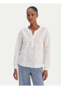 Tatuum Bluzka Relia T2501.044 Biały Regular Fit. Kolor: biały. Materiał: bawełna