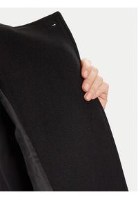 Morgan Płaszcz wełniany 252-GSTAM Czarny Regular Fit. Kolor: czarny. Materiał: wełna, syntetyk #2