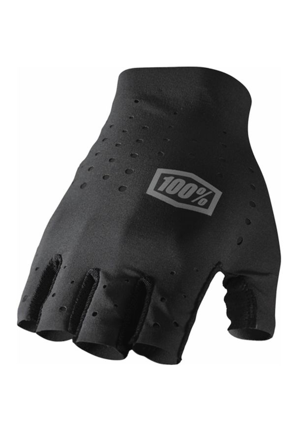 Rękawiczki rowerowe damskie 100% Sling Bike Short Finger Gloves. Kolor: czarny