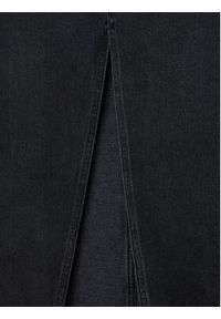 mango - Mango Spódnica jeansowa Aida 57053802 Czarny Regular Fit. Kolor: czarny. Materiał: jeans, bawełna #8