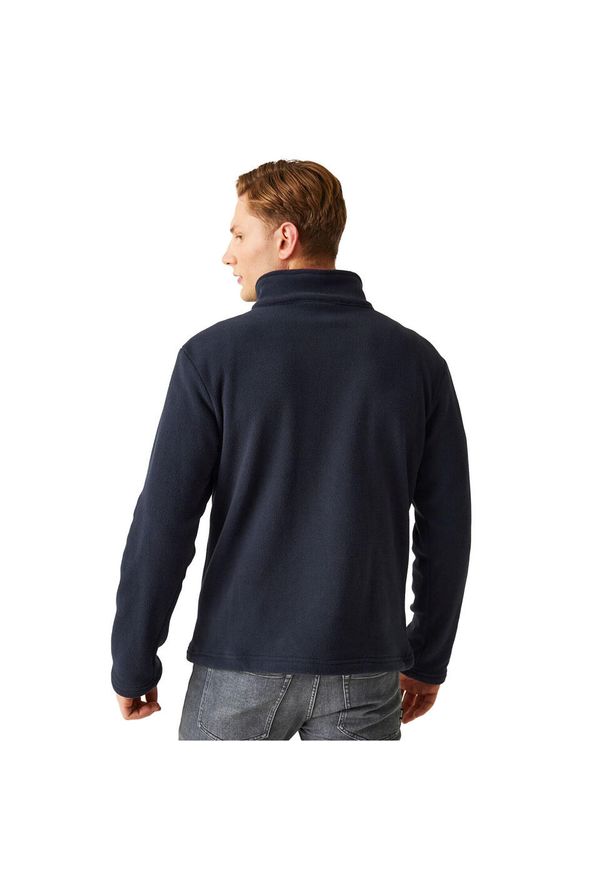 Regatta - Bluza Polarowa Męska Ascender 250. Kolor: czerwony, niebieski, wielokolorowy. Materiał: polar. Sezon: zima. Styl: sportowy. Sport: turystyka piesza