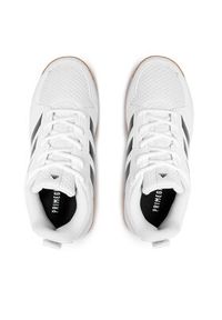 Adidas - adidas Buty halowe Ligra 7 M GZ0069 Biały. Kolor: biały. Materiał: skóra #4