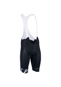 Silvini - Spodenki rowerowe (na szelkach) męskie SILVINI Men Bib shorts GAVIA. Kolor: czarny, biały, wielokolorowy