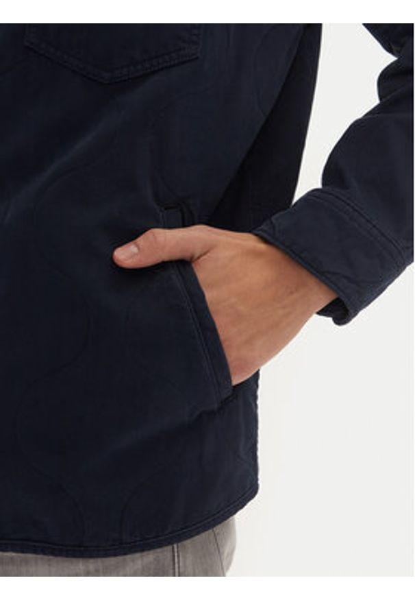 Lee Kurtka przejściowa 112355568 Niebieski Loose Fit. Kolor: niebieski. Materiał: bawełna