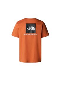 The North Face Koszulka S/S Redbox Nf0A87Np6D2. Kolor: pomarańczowy