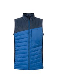 Kurtka puchowa bez rękawów Viking Blast. Kolor: niebieski. Materiał: puch. Długość rękawa: bez rękawów. Sport: narciarstwo, turystyka piesza