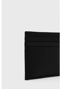 Calvin Klein Portfel skórzany męski kolor czarny. Kolor: czarny. Materiał: skóra. Wzór: gładki #2
