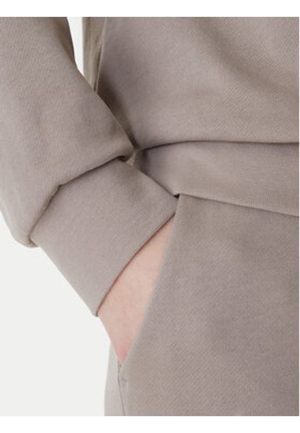 EA7 Emporio Armani Bluza 7W000953 AF15831 Brązowy Regular Fit. Kolor: brązowy. Materiał: bawełna