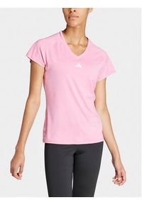Adidas - adidas Koszulka techniczna Train Essentials IS3963 Różowy Slim Fit. Kolor: różowy. Materiał: syntetyk #3