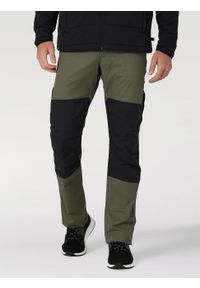 Wrangler - WRANGLER ATG REINFORCED SOFTSHELL PANT MĘSKIE SPODNIE MATERIAŁOWE DUSTY OLIVE WC3TAWX45 112324341. Materiał: materiał, softshell #1
