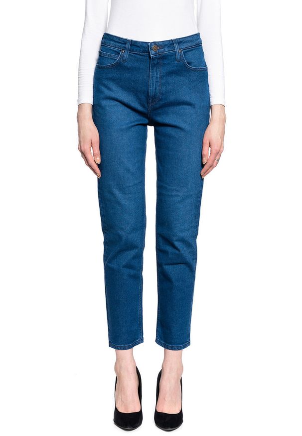 Lee - LEE REGURAL STRAIGHT CAROL DAMSKIE SPODNIE JEANSOWE DARK WORN L30ULTHF 112106767