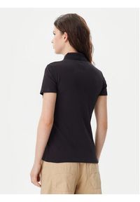 Tommy Jeans Polo Essential DW0DW20160 Czarny Slim Fit. Typ kołnierza: polo. Kolor: czarny. Materiał: bawełna #2